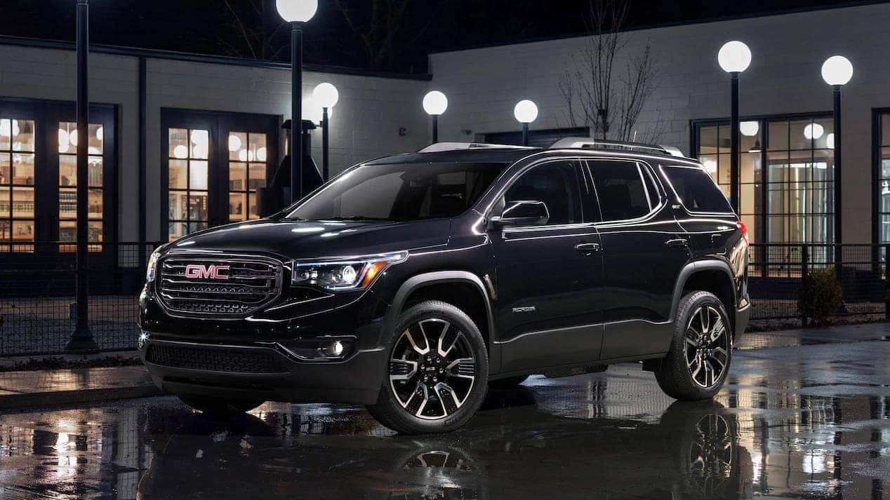 2019 GMC Acadia At Night