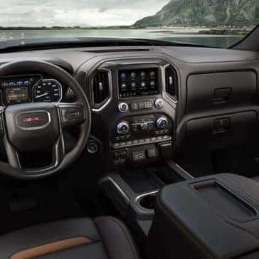 2019-GMC-Sierra-1500-AT4-dashboard