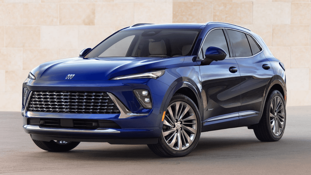A blue 2025 Buick Envision