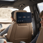 A view of the first two rows in the 2024 Chevy Suburban from the third-row