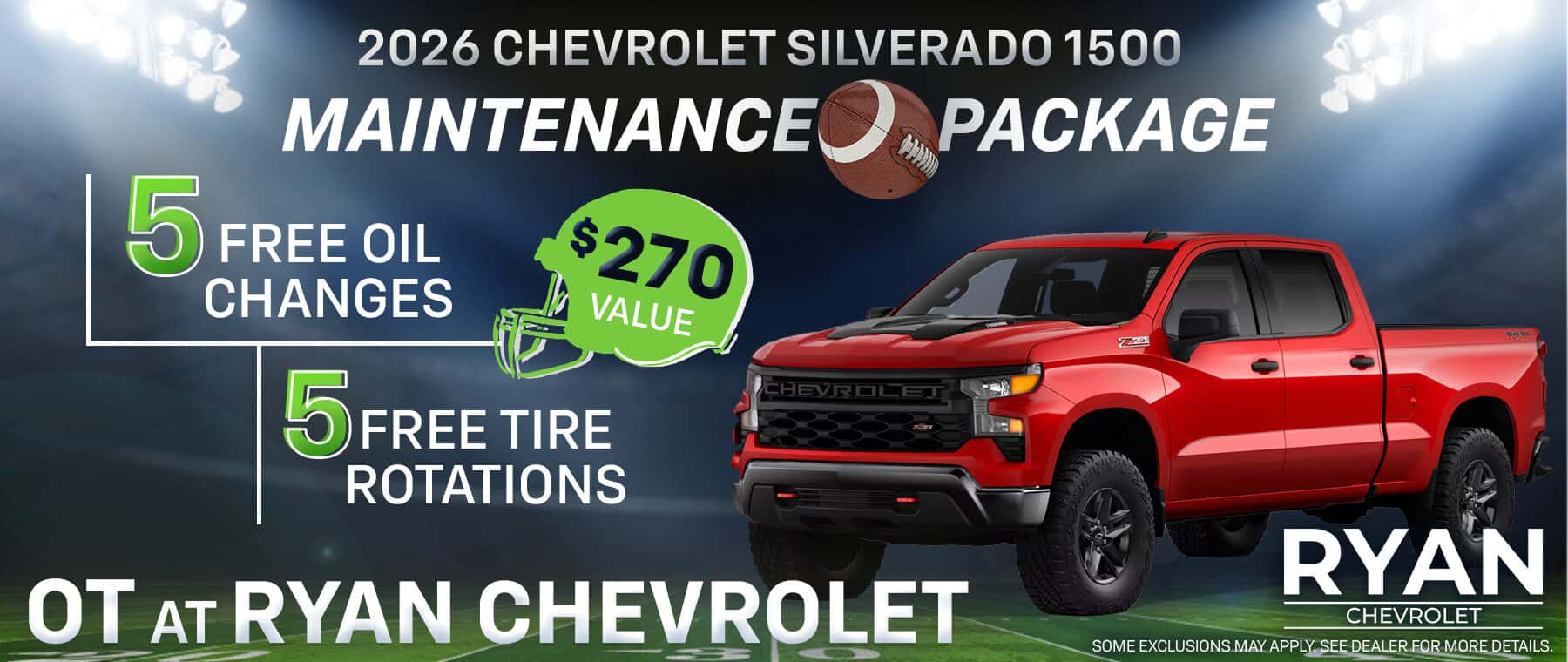 Silverado Maintenance Package