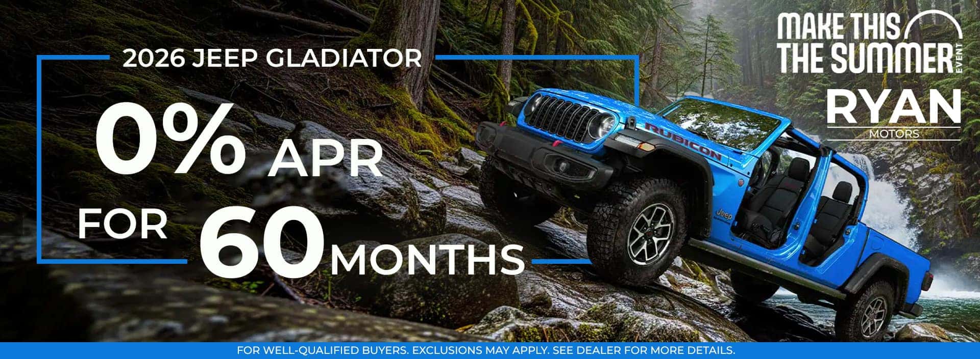 Gladiator 0% for 60 Months
