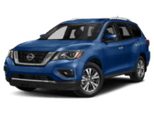 2019 Nissan Pathfinder angled