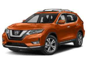 2019 Nissan Rogue angled