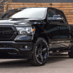 Front and side view of the 2024 RAM 1500