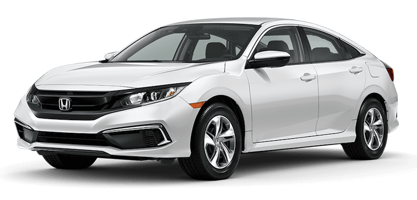 2020 Honda Civic White large