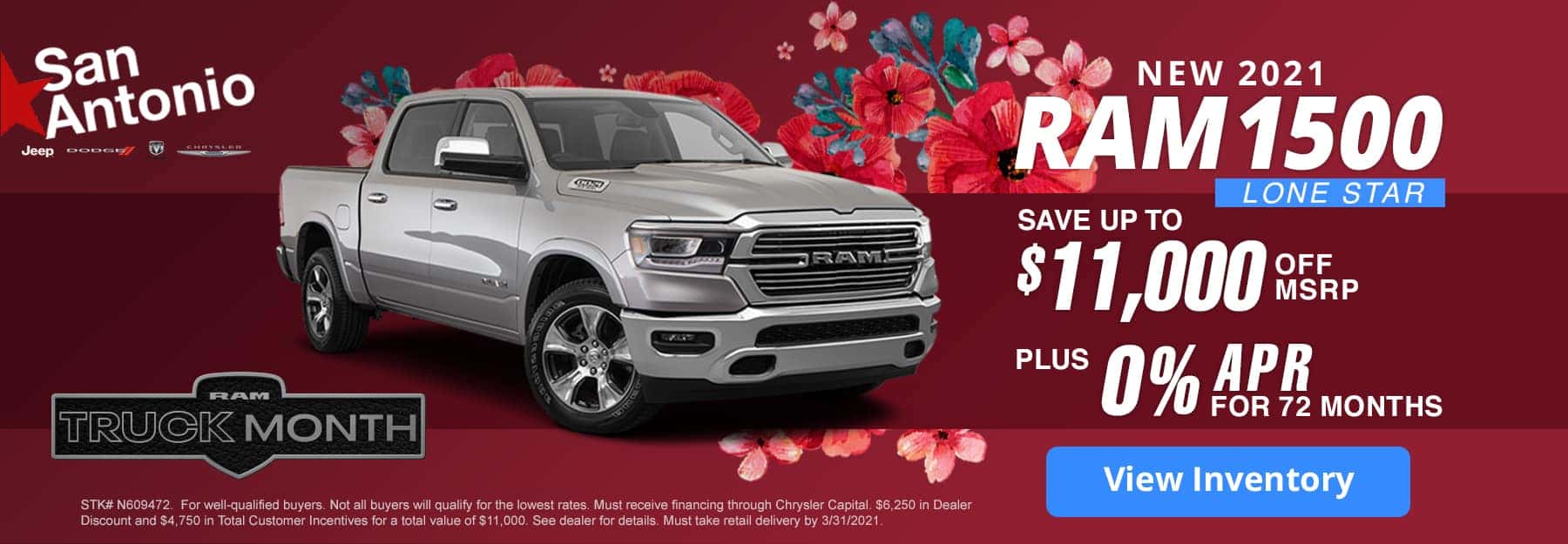 San Antonio Dodge Chrysler Jeep RAM Truck Dealership in TX