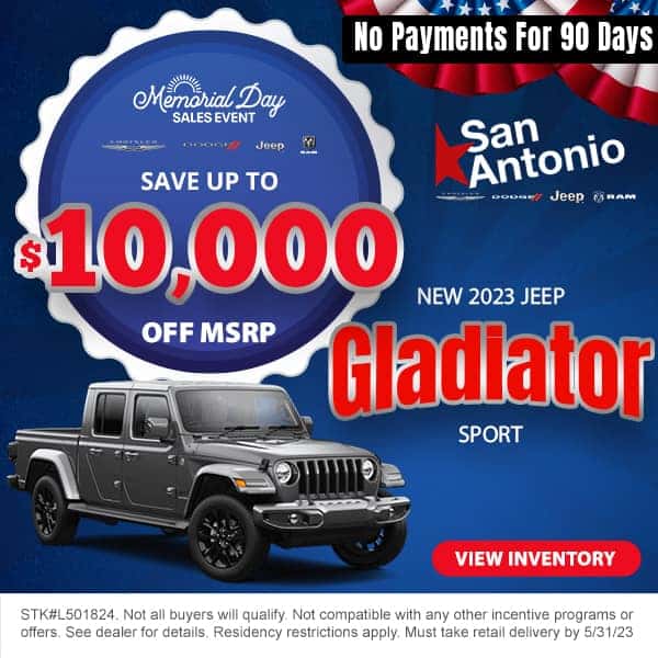 New 2023 Jeep Gladiator Sport