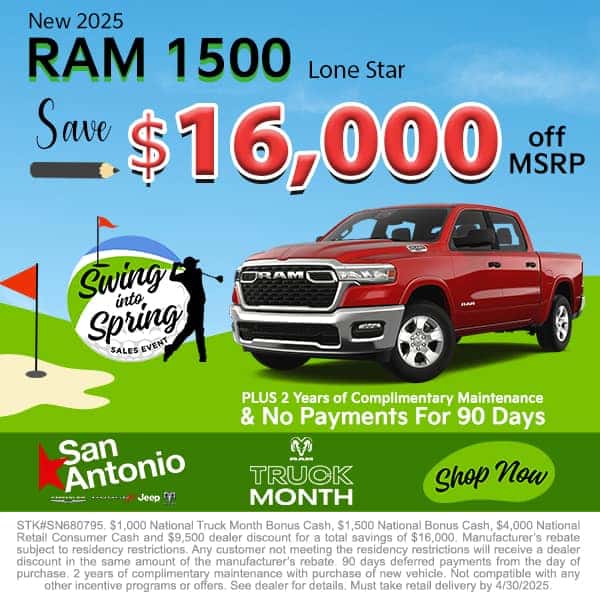 New 2025 RAM 1500 Lone Star