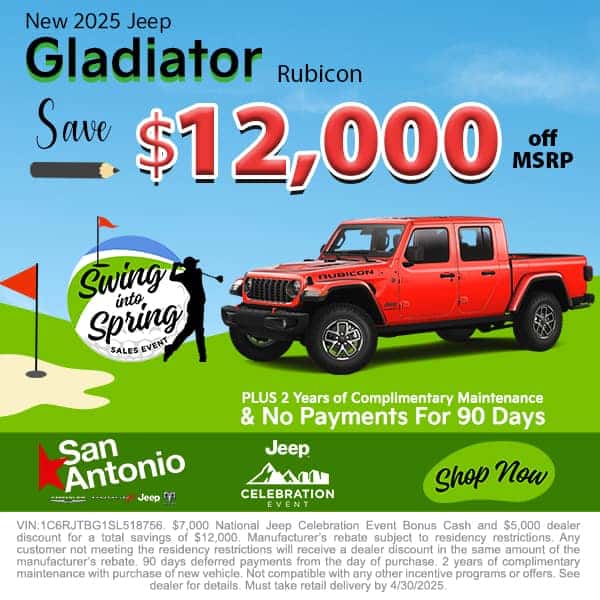 New 2025 Jeep Gladiator Rubicon