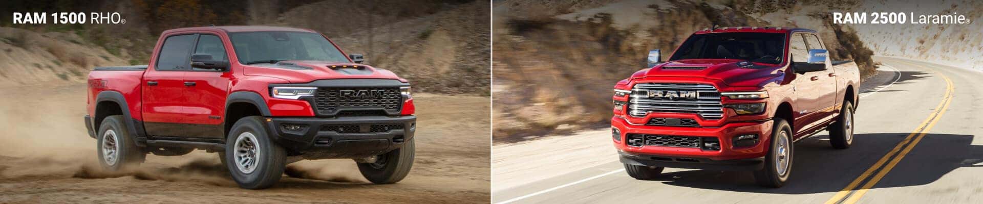 2025 Ram 1500 Vs. Ram 2500: Performance, Size, MPG & Specs