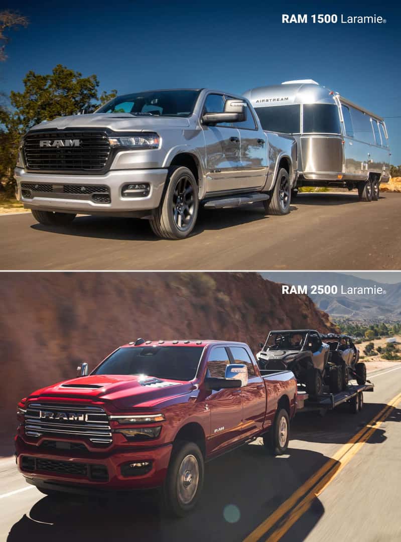 Compare the Ram 1500 to the 2500