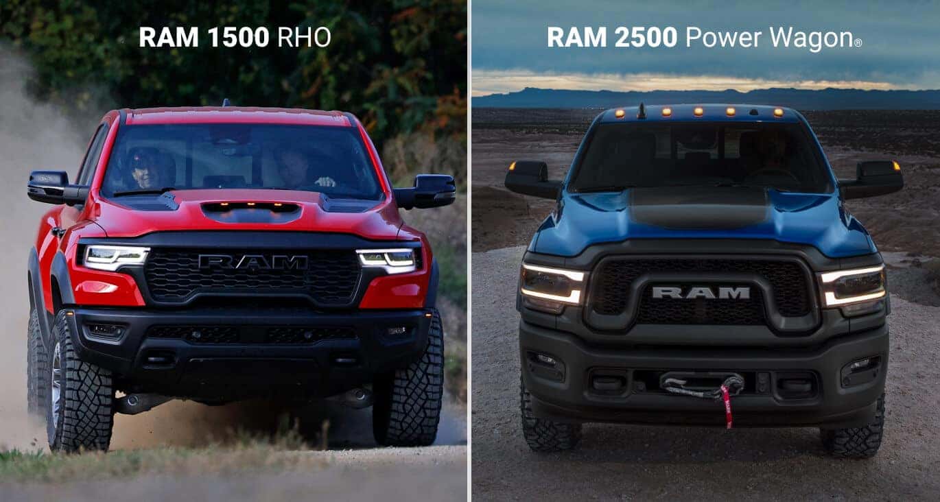 2025 Ram 1500 vs. 2024 Ram 2500: MPG