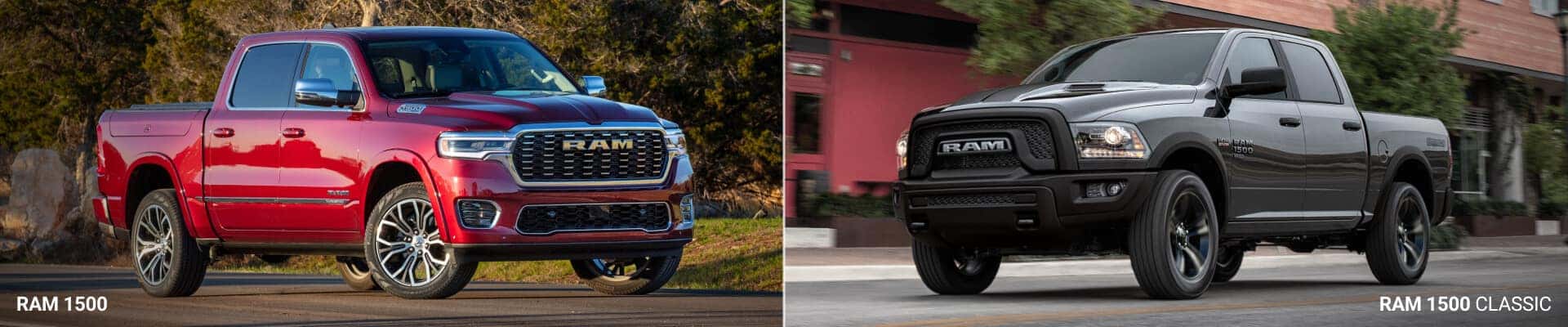 ram 1500 vs. ram 1500 classic