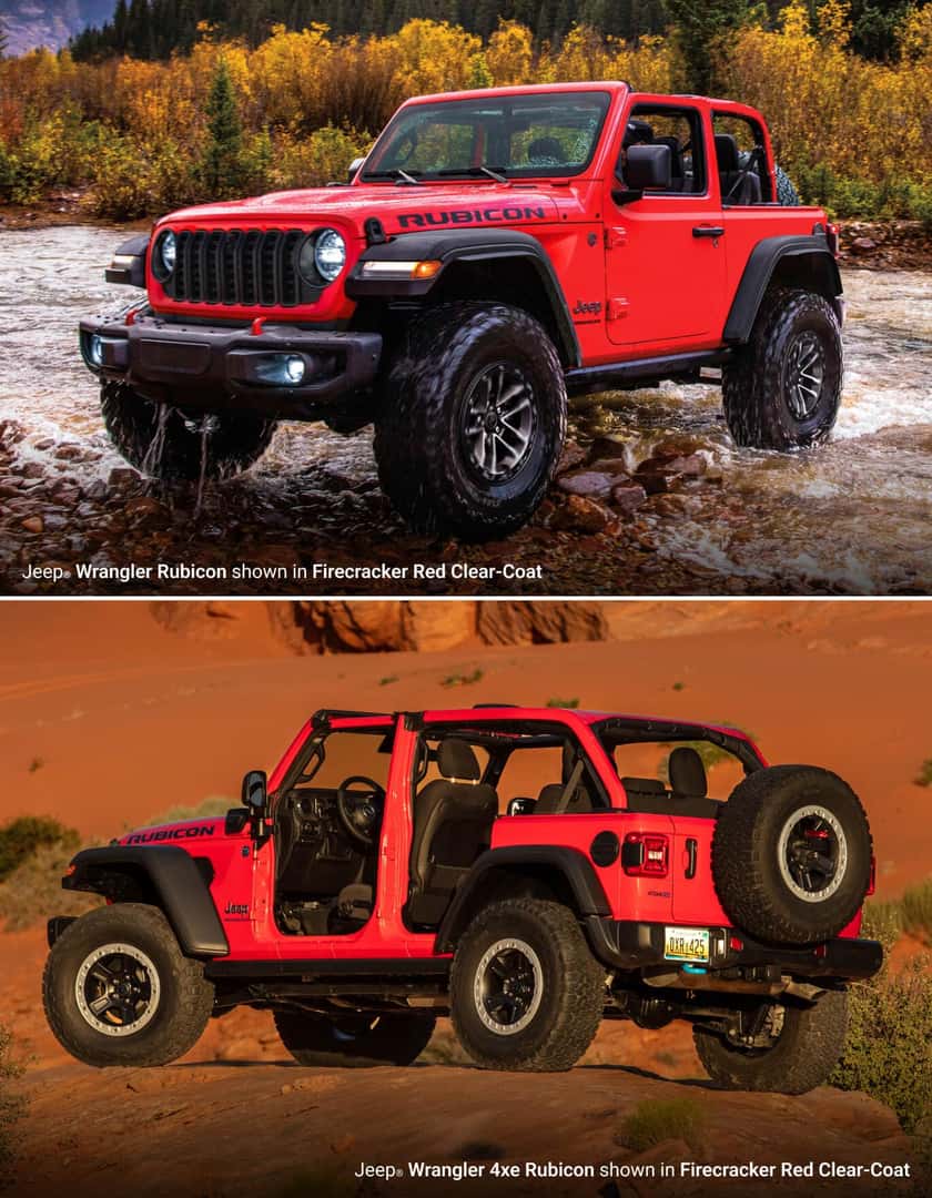 Jeep Wrangler Jeep Wrangler 4xe: Full Comparison