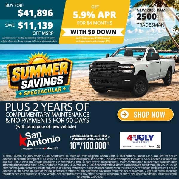 New 2026 RAM 2500 Tradesman 