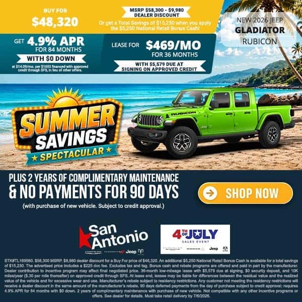 New 2026 Jeep Gladiator Rubicon