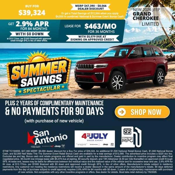 New 2026 Jeep Grand Cherokee Limited