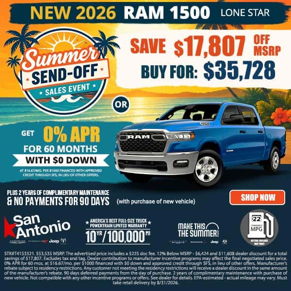 New 2026 RAM 1500 Lone Star