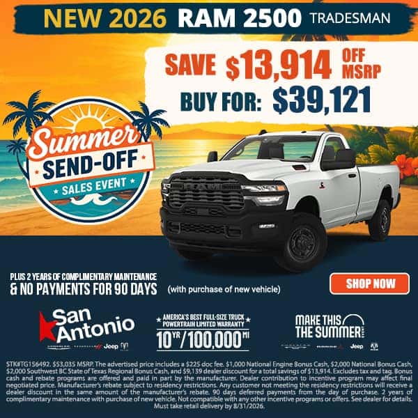 New 2026 RAM 2500 Tradesman 