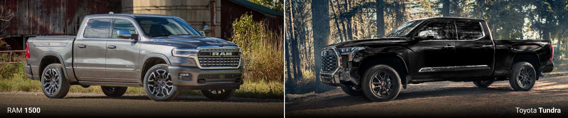 2026 Ram 1500 Vs. Toyota Tundra Compared | 