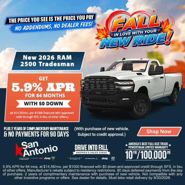 New 2026 RAM 2500 Tradesman 