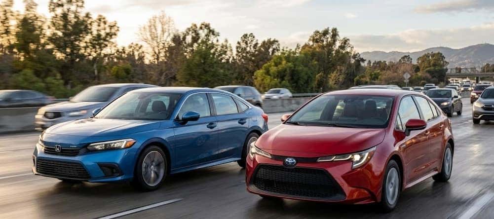 2026 Honda Civic Hybrid vs Toyota Corolla Hybrid