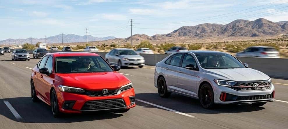 2026 Honda Civic Si vs Volkswagen Jetta GLI