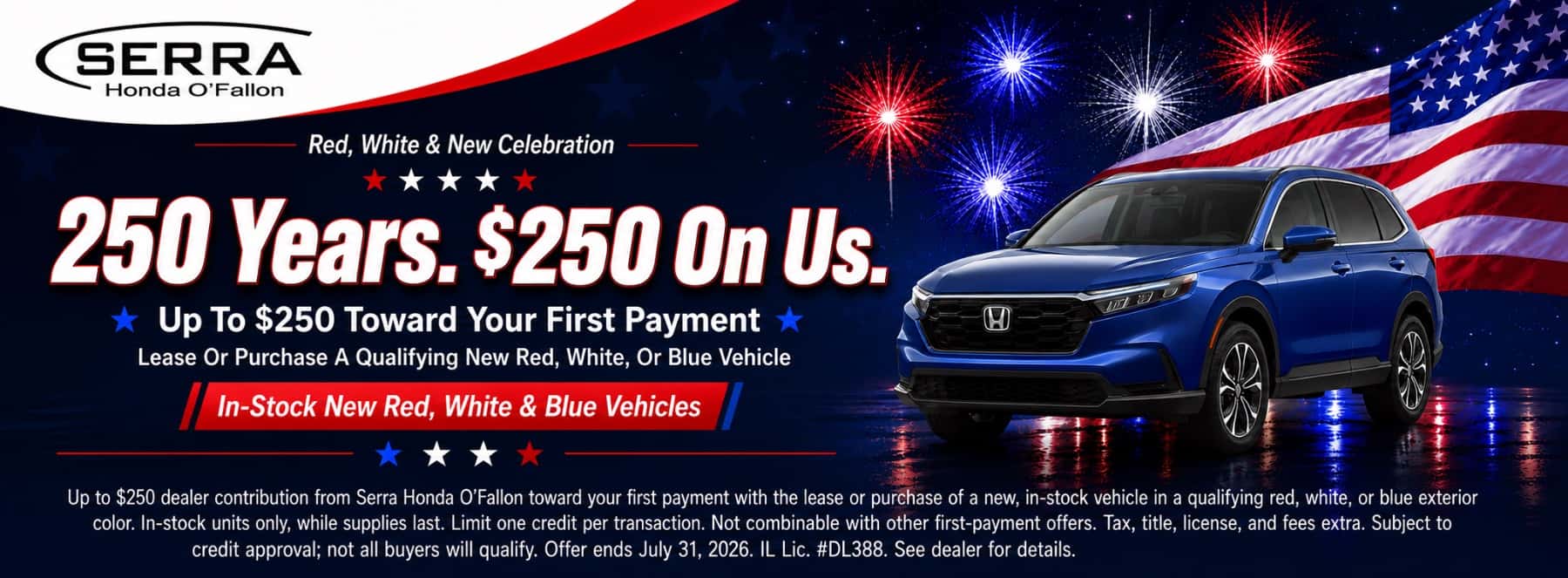 Serra Honda O'Fallon July Incentives