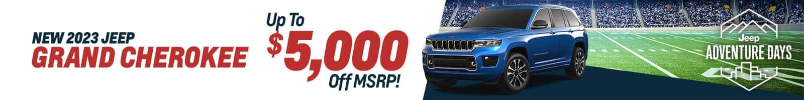Savings on New Jeep Grand Cherokee near Kendallville, Indiana