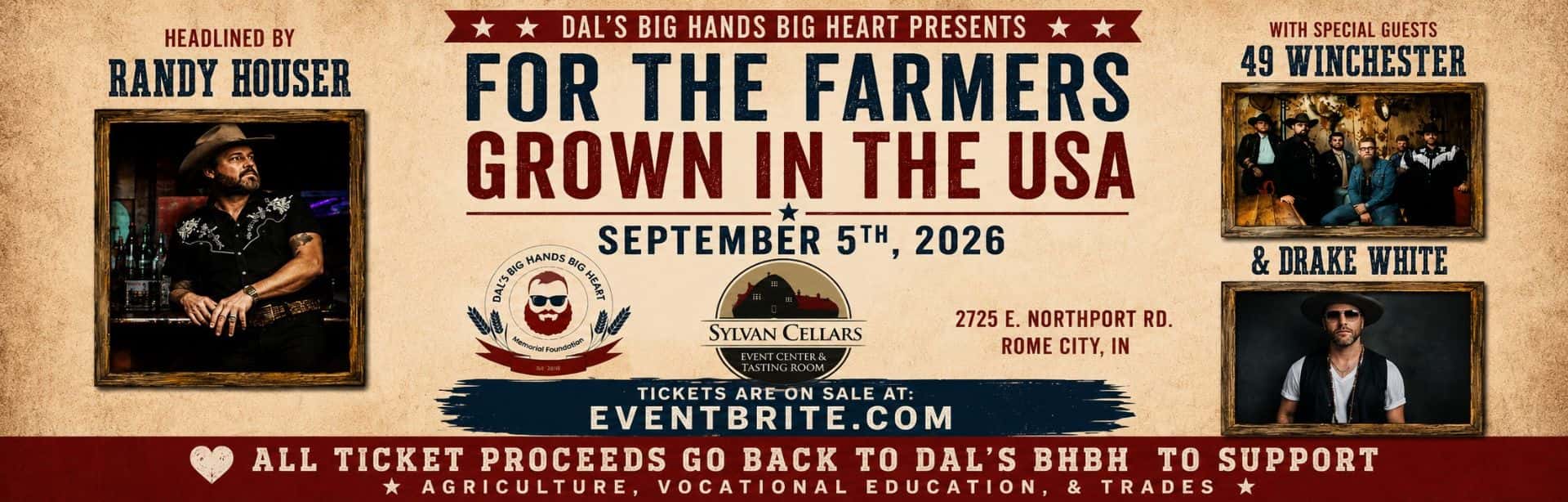 For the Farmers - Grown in the USA Event!