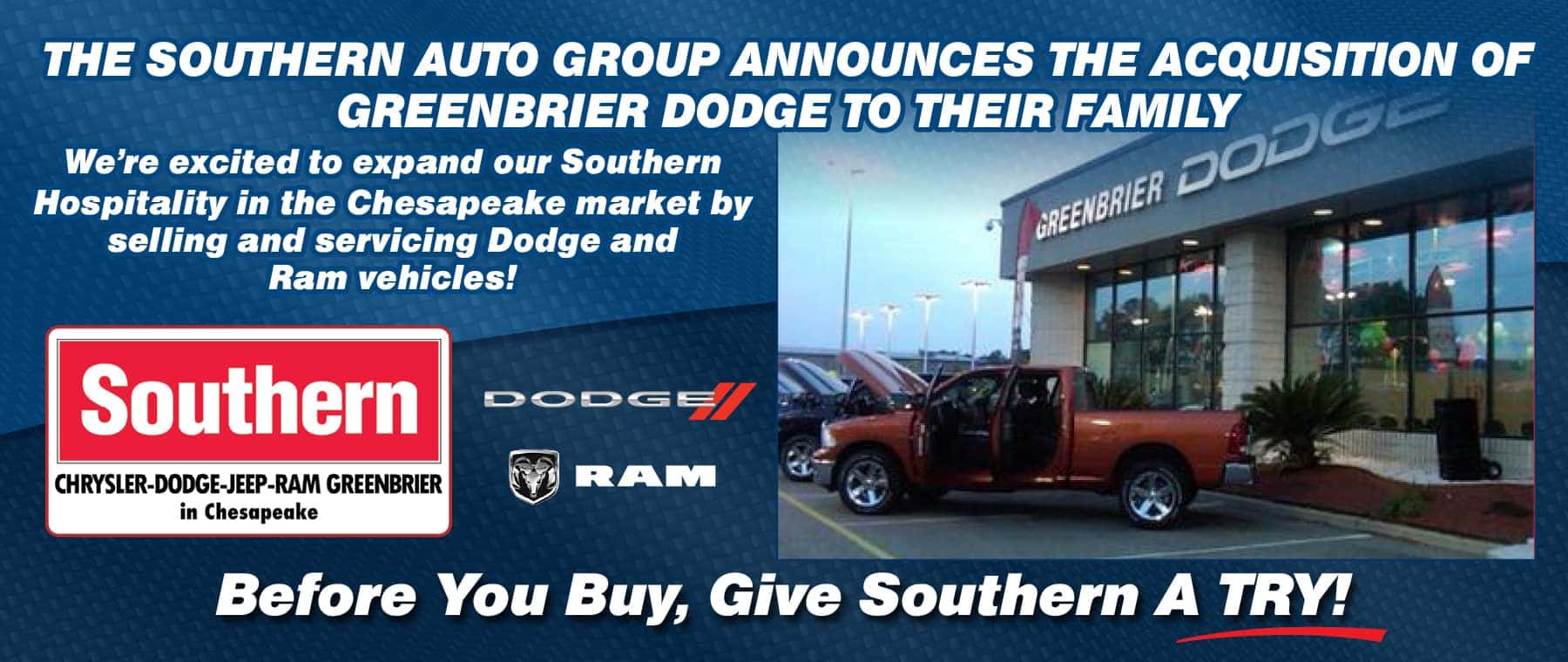 Southern Chrysler Dodge Jeep Ram Greenbrier