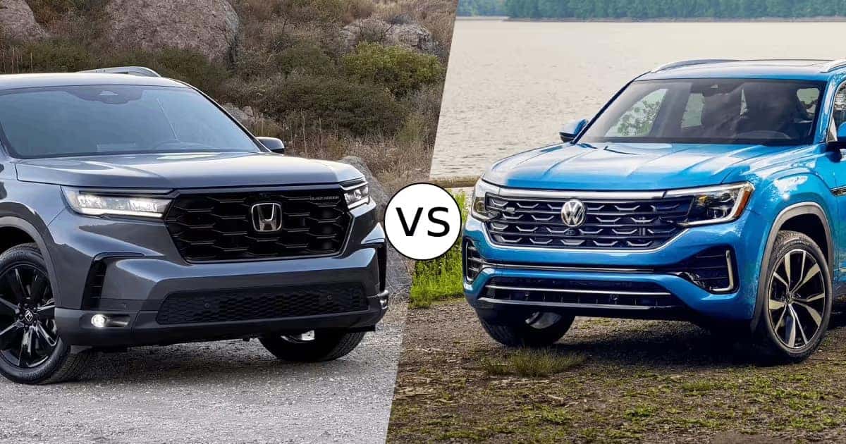 2025 Volkswagen Atlas vs. 2025 Honda Pilot