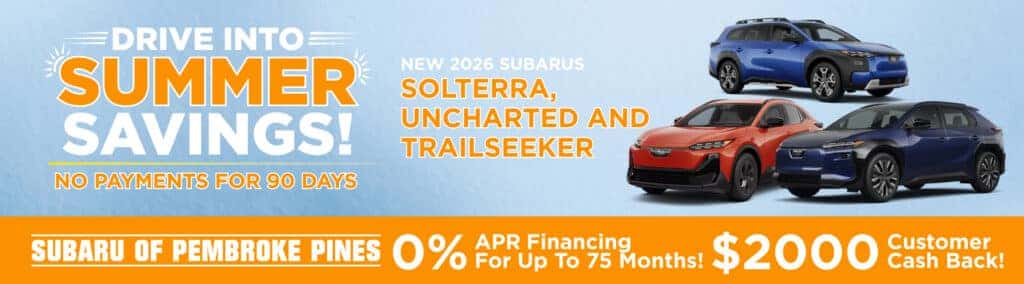 New Subaru Purchase