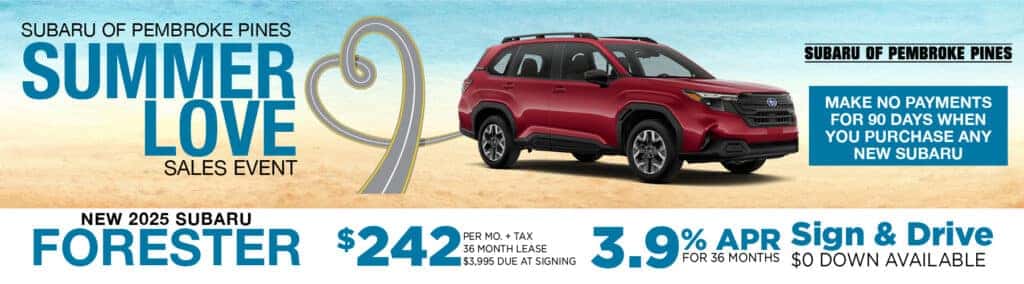 NEW 2025 SUBARU FORESTER