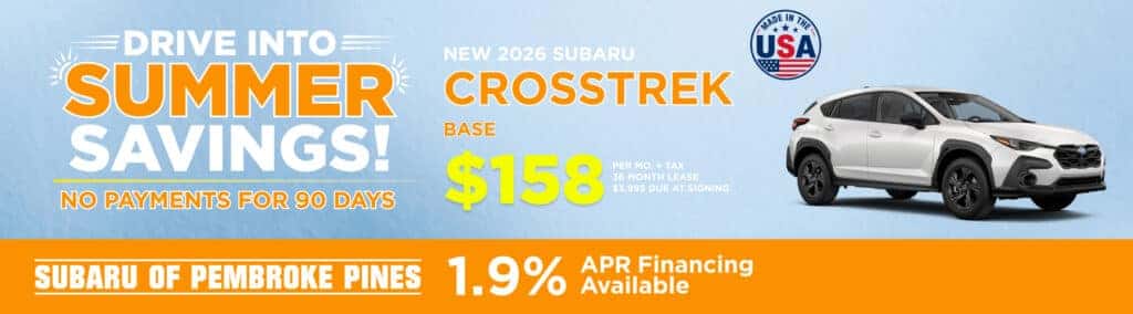 New 2026 Subaru Crosstrek