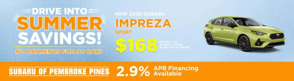 NEW 2026 SUBARU IMPREZA 