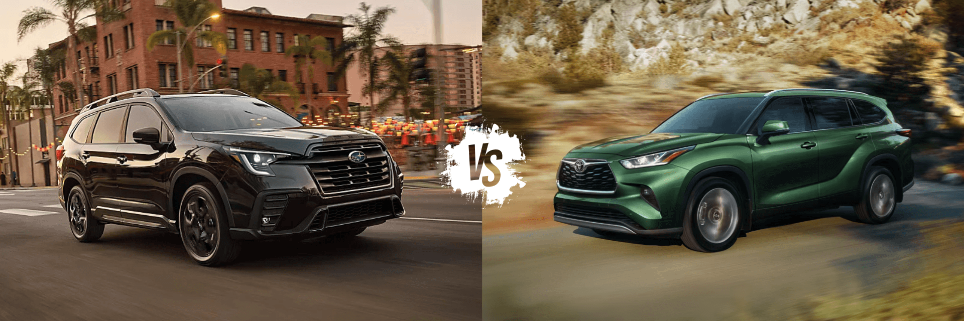 2025 Subaru Ascent vs Toyota Highlander
