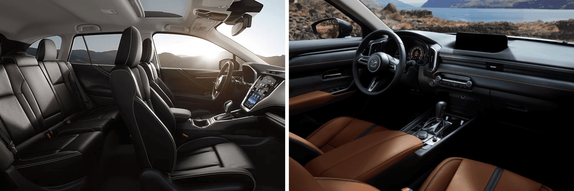 2025 Subaru Outback vs 2025 Mazda CX-50 Interior Space and Comfort Comparison