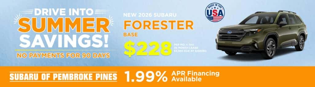 NEW 2026 SUBARU FORESTER