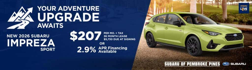 NEW 2026 SUBARU IMPREZA 