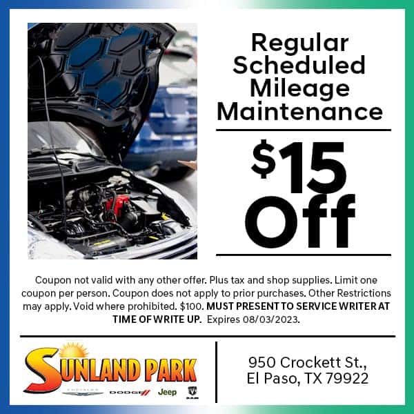 Car Service Specials In El Paso, TX
