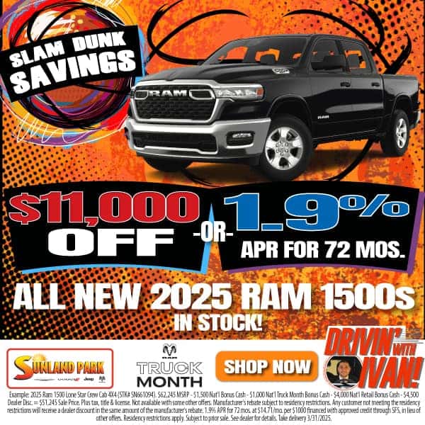 New 2025 Ram 1500