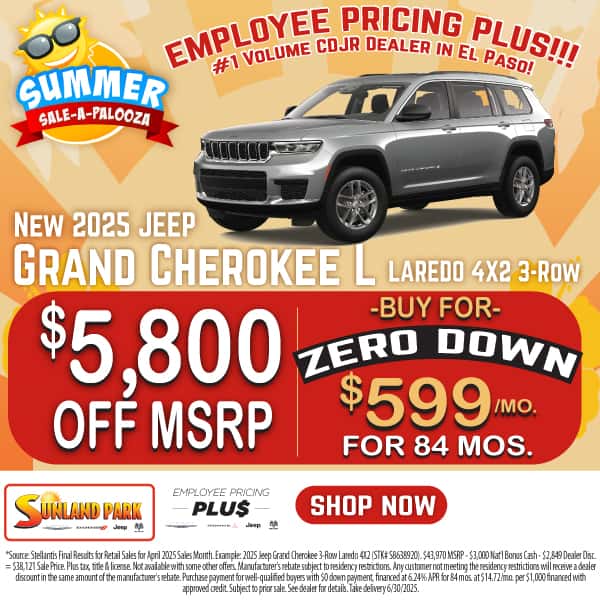 New 2025 Jeep Grand Cherokee L Laredo