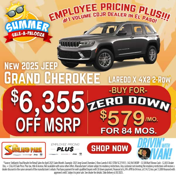 New 2025 Jeep Grand Cherokee Laredo X