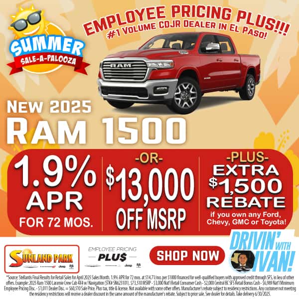 New 2025 Ram 1500