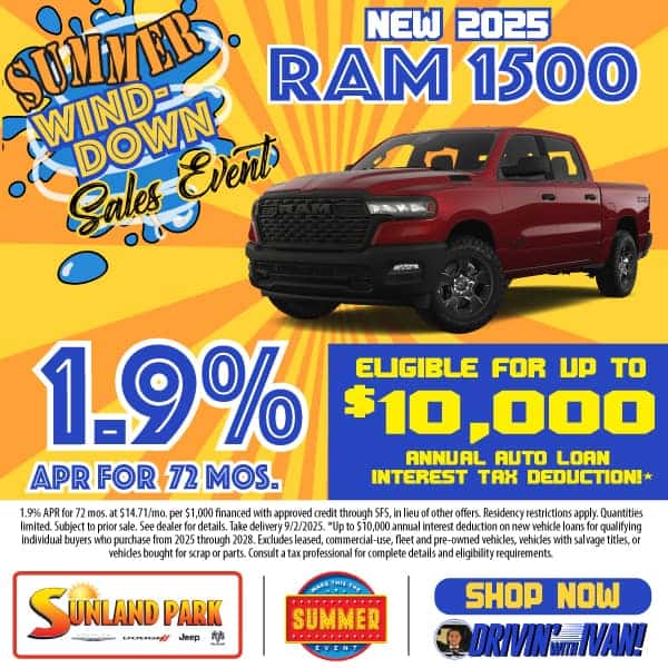 New 2025 Ram 1500