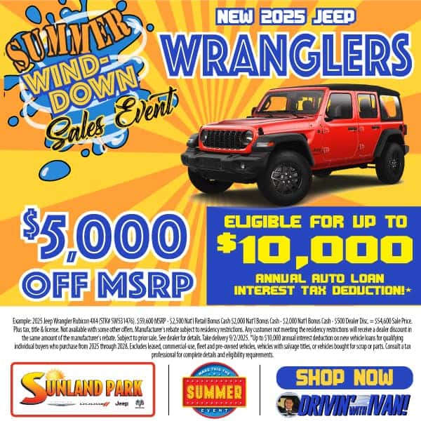 New 2025 Jeep Wrangler