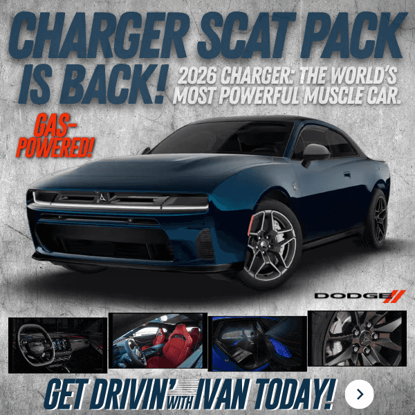 The Dodge Charger Scat Pack is Back!