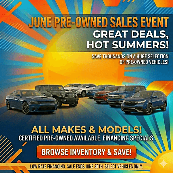 CHECK OUT OUR PRE-OWNED SPECIALS TOO!
